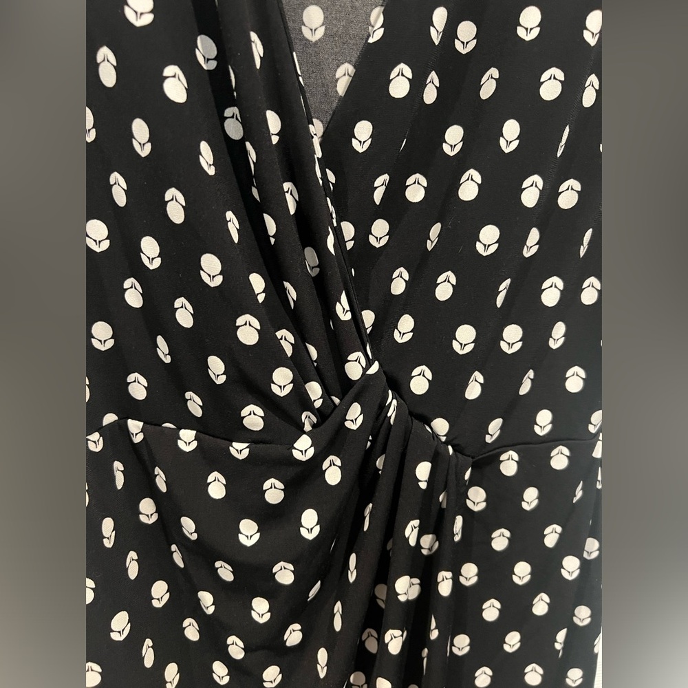 Banana Republic Faux Wrap Dress Sz M - Picture 2 of 6